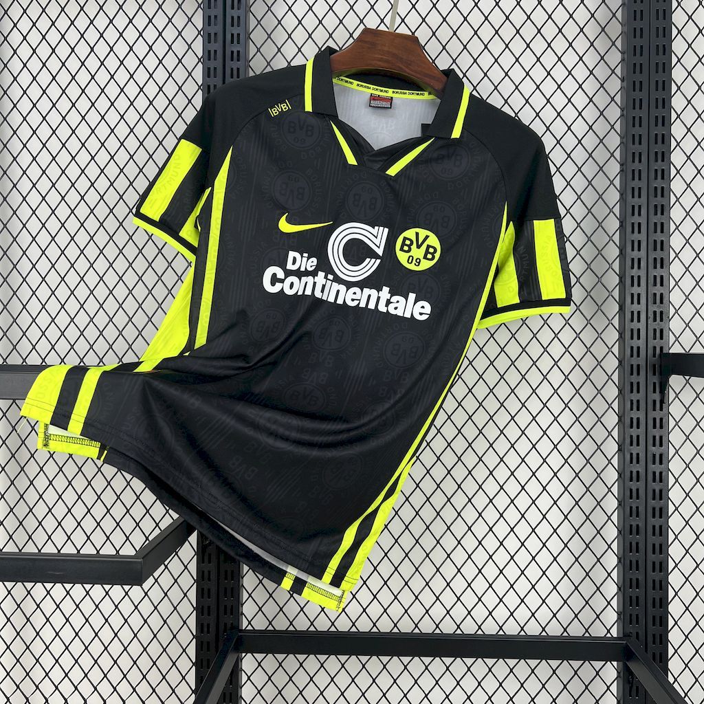 Borussia Dortmund 1996-97 Away Retro Jersey