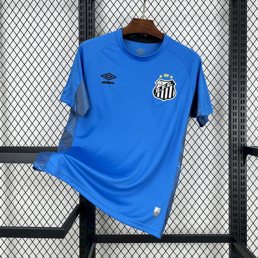 Santos 2025-26 Blue goalkeeper Jersey