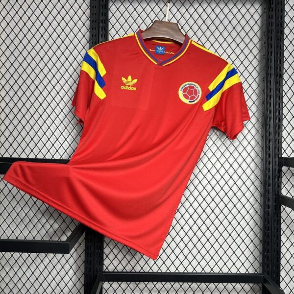 Colombia 1990 Away Retro Jersey - Image 3