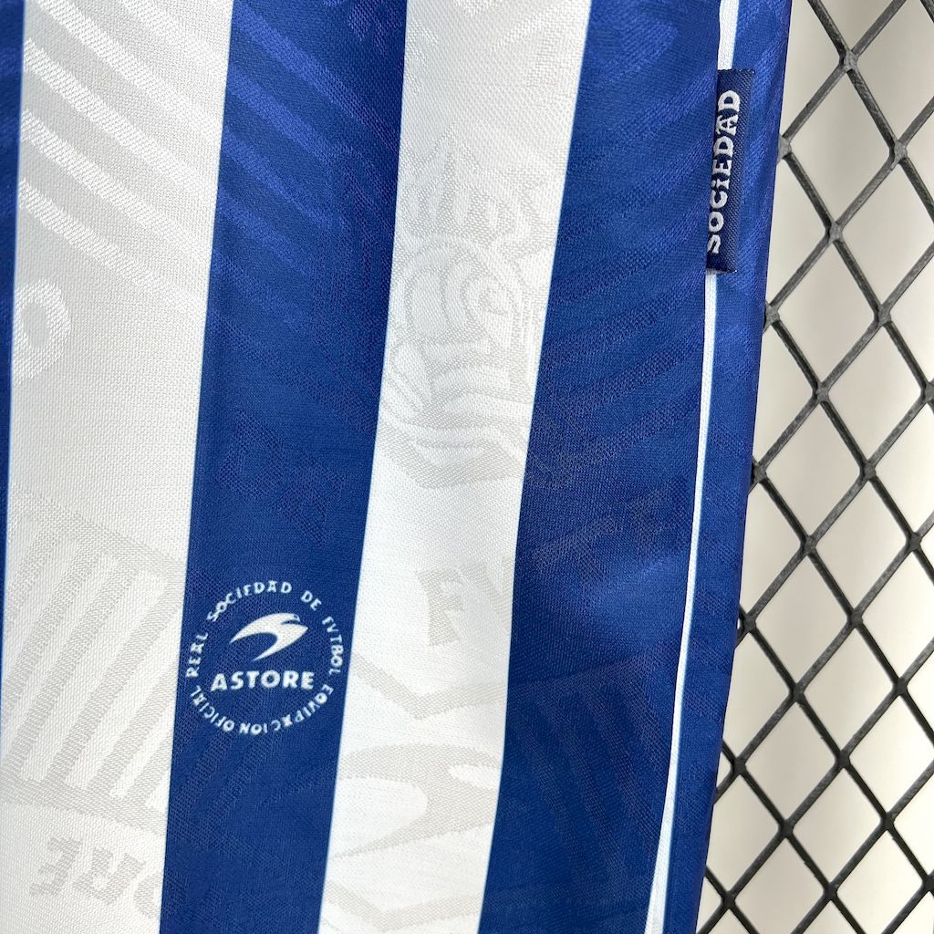 d408fd98504a4336bf8b88a894a2f830 Real Sociedad 1994-95 Home Retro Jersey