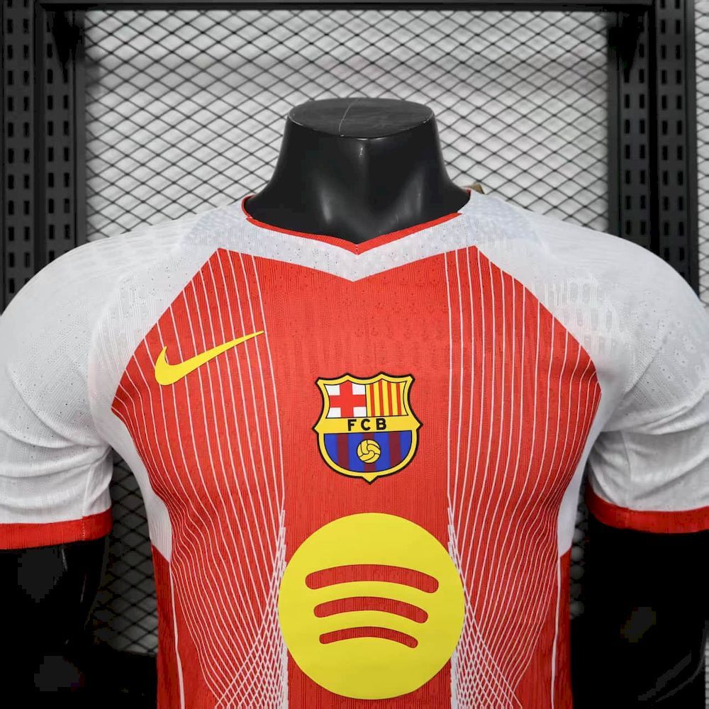 Barcelona 2025-26 orange special edition Jersey Player Version