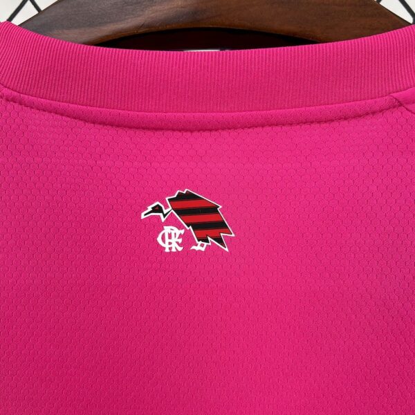 Flamengo 2025 26 Pink goalkeeper uniform Jersey