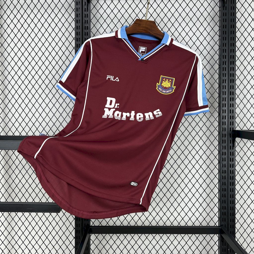 West Ham United 1999-01 Home Retro Jersey
