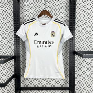 Real Madrid 2025 26 Home Womens Jersey