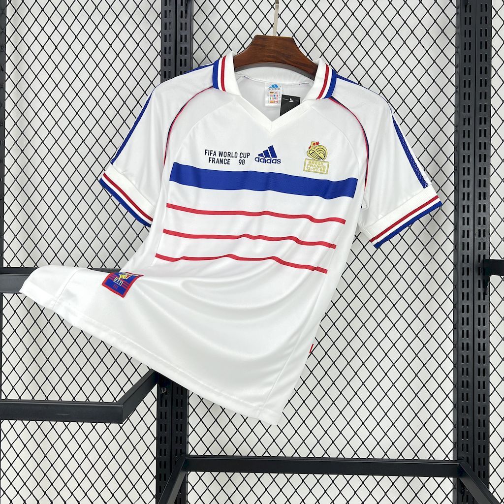 France 1998 World Cup Away Retro Jersey France 1998 World Cup Away Retro Jersey