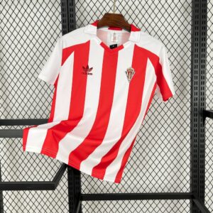 Sporting de Gijon 1980-81 Home Retro Jersey