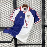Athletic Bilbao 1997-98 Away Sponsors Retro Jersey Athletic Bilbao 1997-98 Away Sponsors Retro Jersey