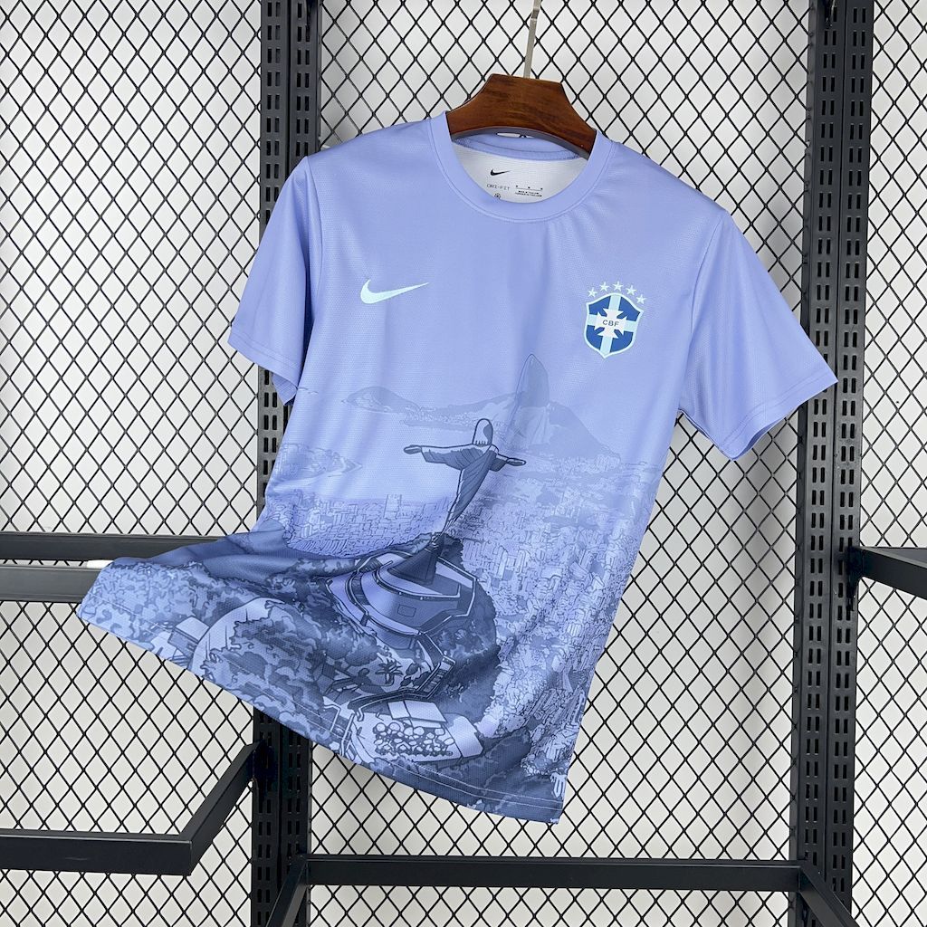 Brazil 2025-26 Light purple Jersey Brazil 2025-26 Light purple Jersey