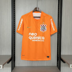 Retro Corinthians 2010 Goalkeeper Orange Jersey