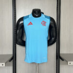 Vest 2025-26 Flamengo Training Wear Light Blue Jersey
