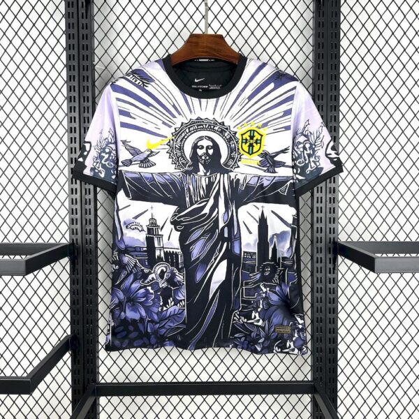Brazil 2025 26 Dark Purple Jersey