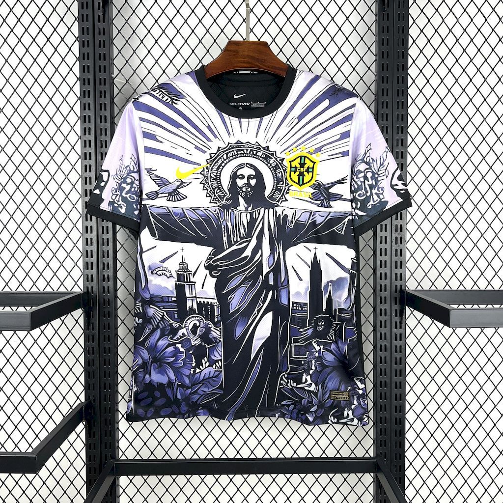 Brazil 2025-26 Dark Purple Jersey