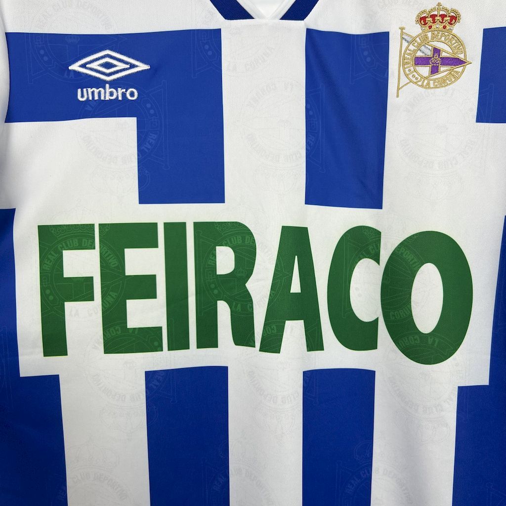 Deportivo de La Coruna 1994-95 Home Retro Jersey