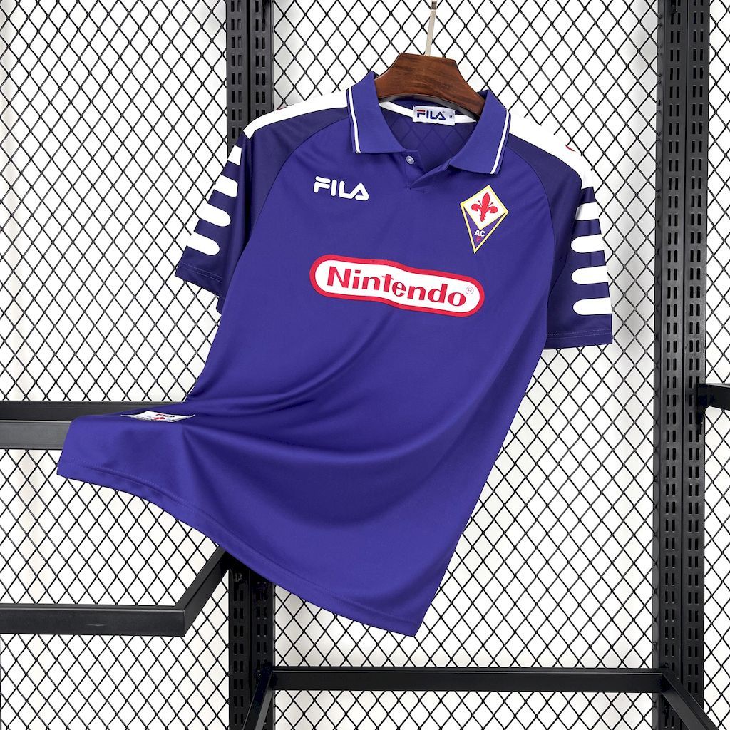 Fiorentina 1998-99 Home Retro Jersey