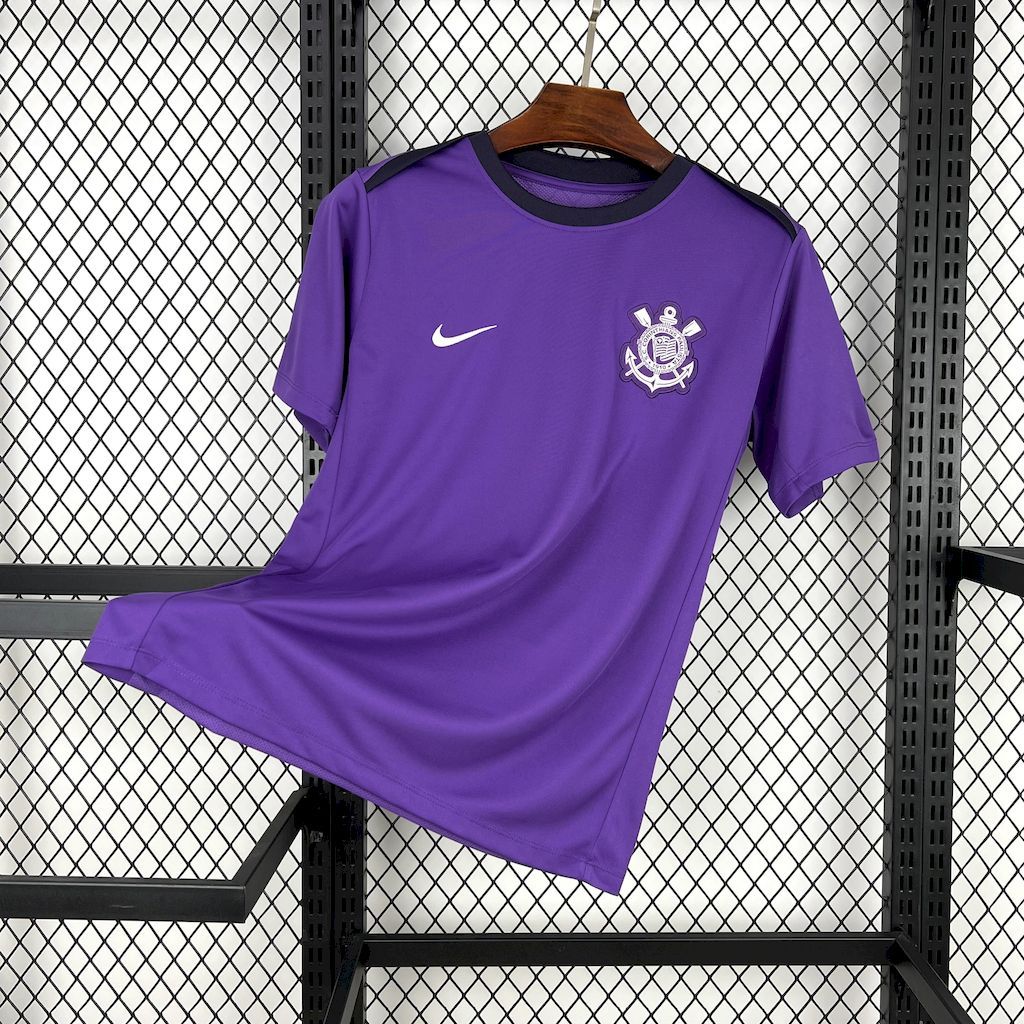 Corinthians 2025-26 Purple pre-match training Jersey