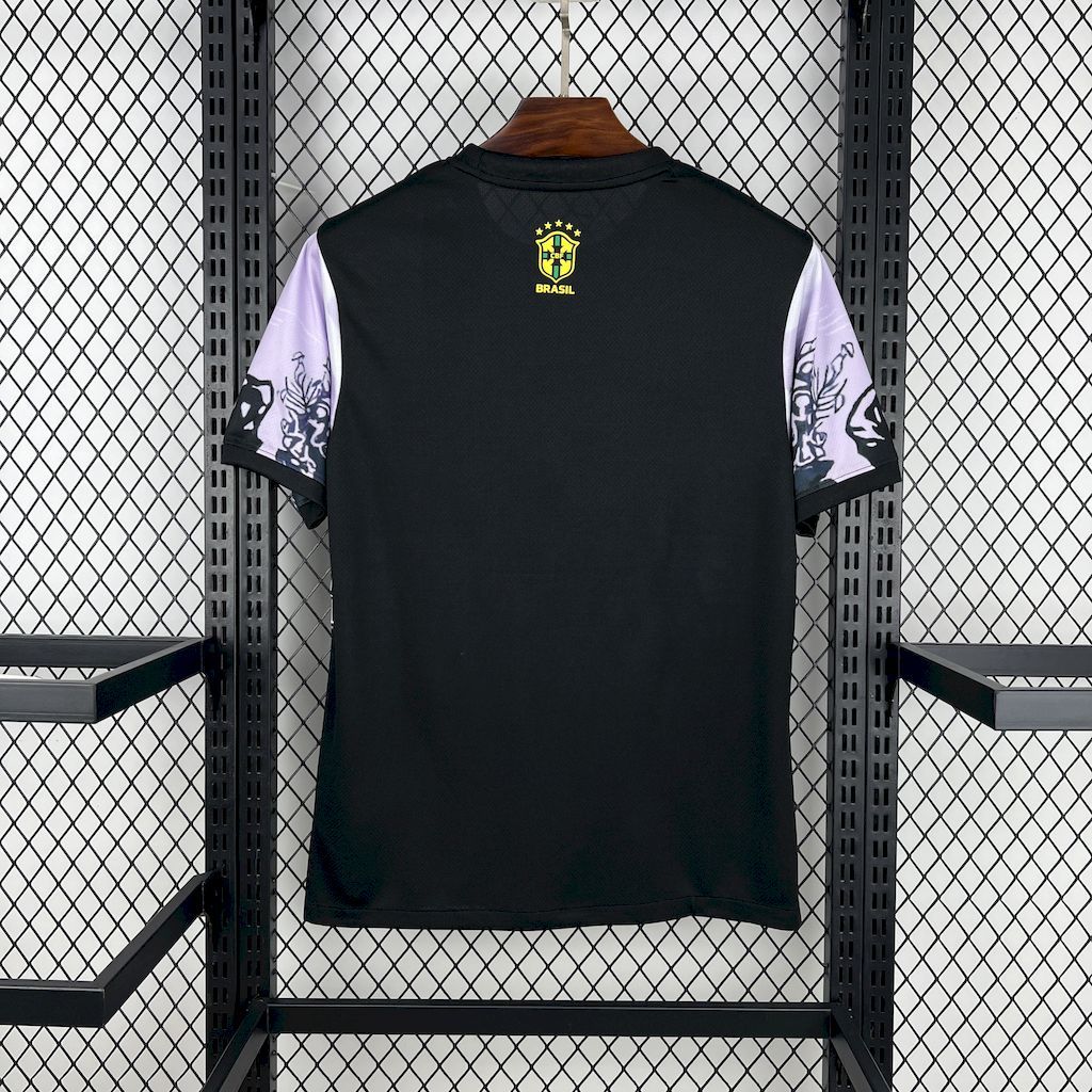 Brazil 2025-26 Dark Purple Jersey