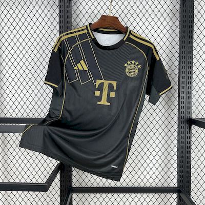 Bayern Munich 2025-26 Black Gold Special Edition Jersey8 Bayern Munich 2025-26 Black Gold Special Edition Jersey8