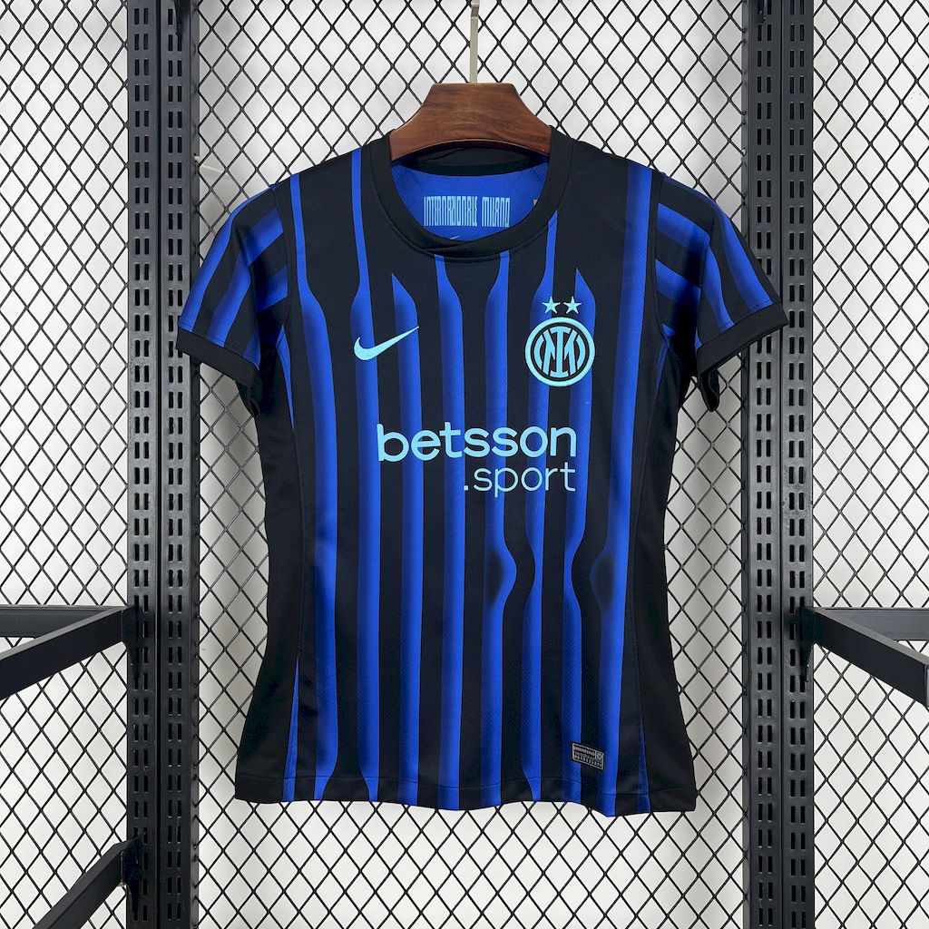 Inter Milan 2025-26 Home Womens Jersey Inter Milan 2025-26 Home Womens Jersey