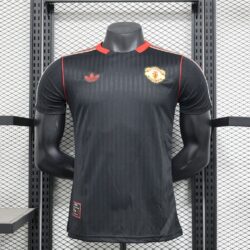 Manchester United 2025-26 Black Terrace Icons Jersey Player Version