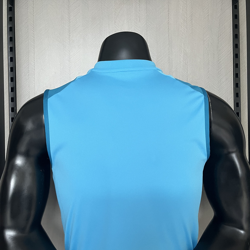 Vest 2025-26 Flamengo Training Wear Light Blue Jersey