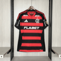 2025-26 Flamengo Home FLABET All Sponsors