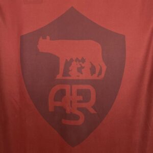 AS Roma 1997-98 Home Retro Jersey - Image 2