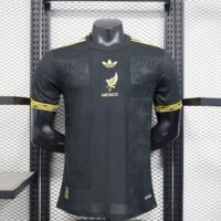 Mexico 2025-26 Gold- Black Jersey Player Version