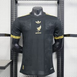 Mexico 2025-26 Gold- Black Jersey Player Version