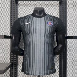 Paris Saint-Germain 202425 Black goalkeeper uniform Jersey Player Version