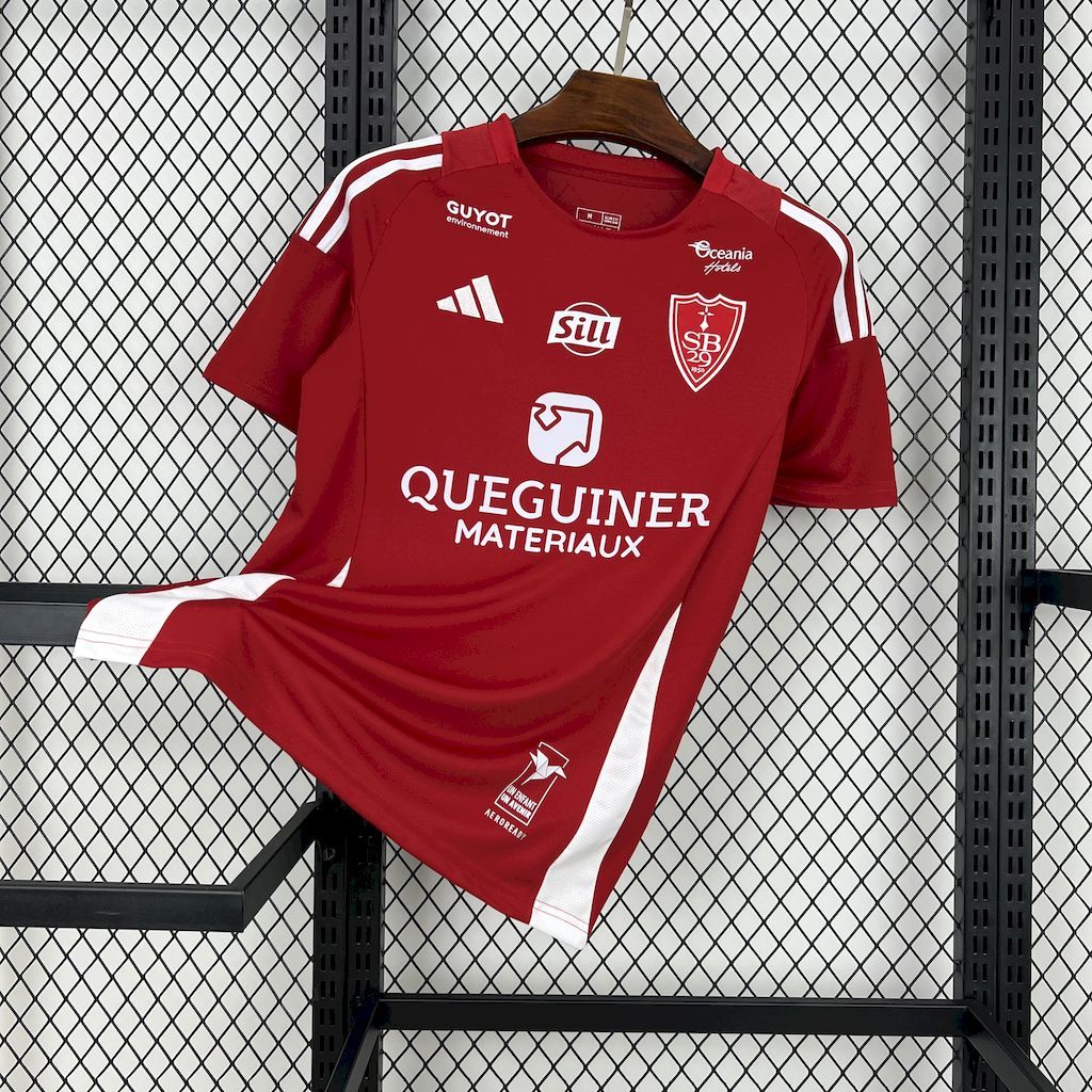 Stade Brestois 29 202425 Home Jersey Stade Brestois 29 202425 Home Jersey