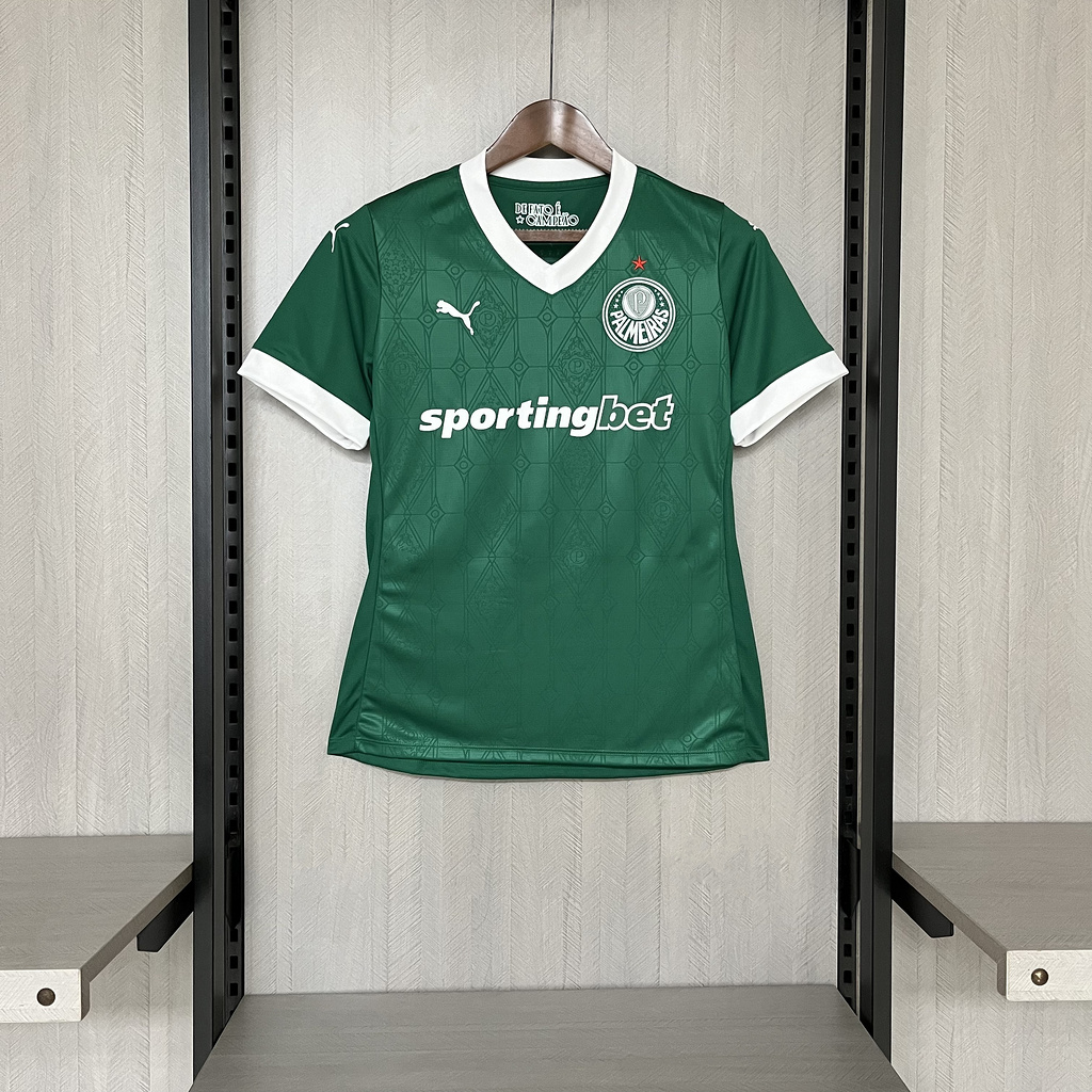 Women' 2025-26 Palmeiras Home jersey