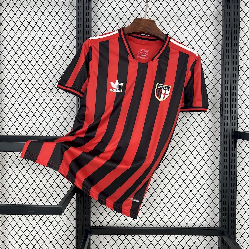 AC Milan 2024-25 Edition Retro Jersey AC Milan 2024-25 Edition Retro Jersey