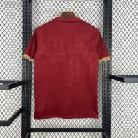 Mexico 2025-26 Gold- Red Jersey