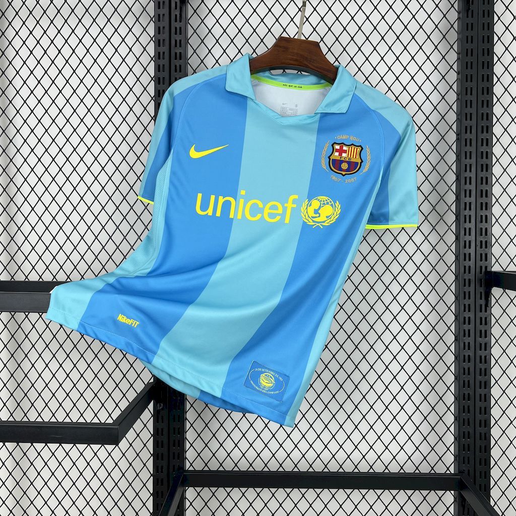 Barcelona 2007-08 Away Retro Jersey