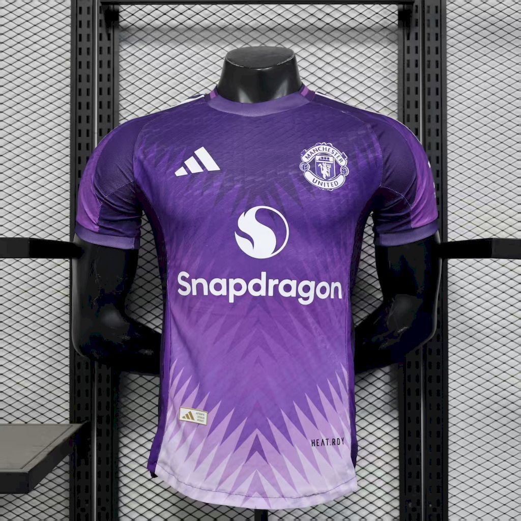 Manchester United 2025-26 Purple Special Edition Jersey Player Version