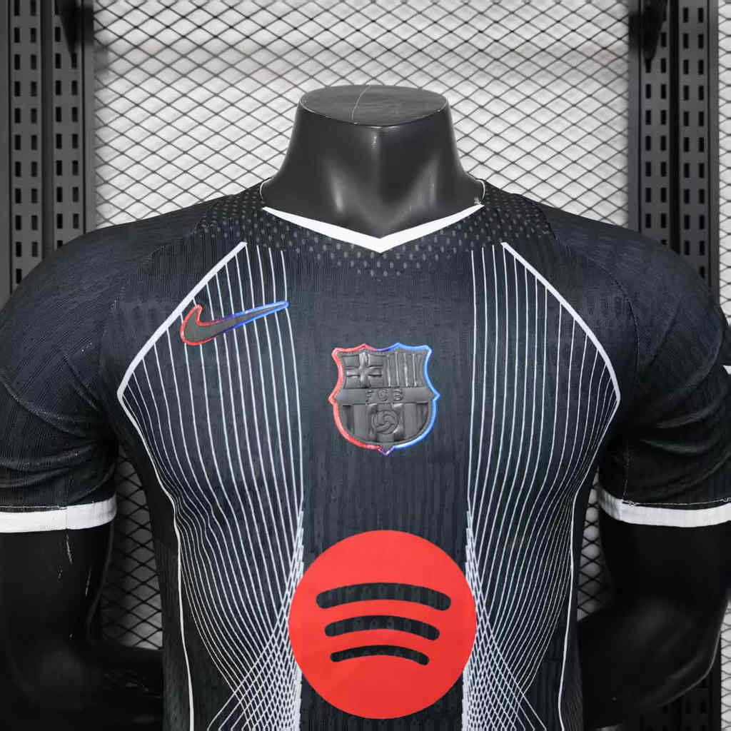 Barcelona 2025-26 black special edition Jersey Player Version