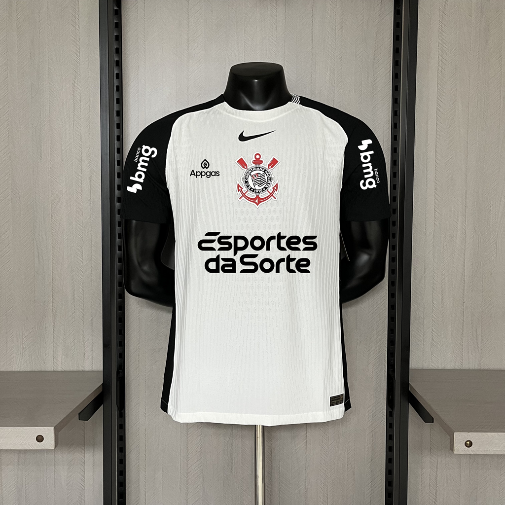 Player Edition 2025-26 Corinthians Home All Sponsors