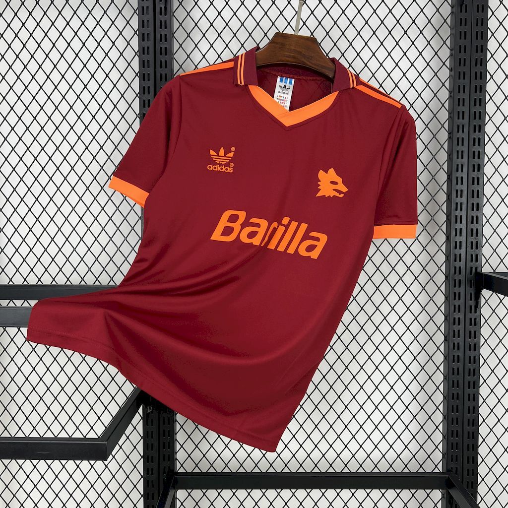AS Roma 1992-94 Home Retro Jersey AS Roma 1992-94 Home Retro Jersey