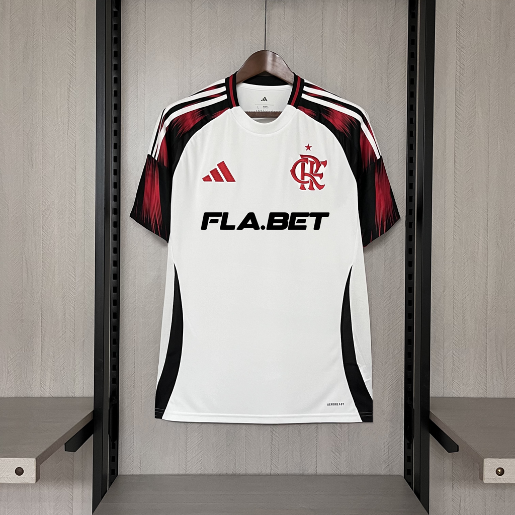 2025-26 Flamengo Away FLA.BET All Sponsors