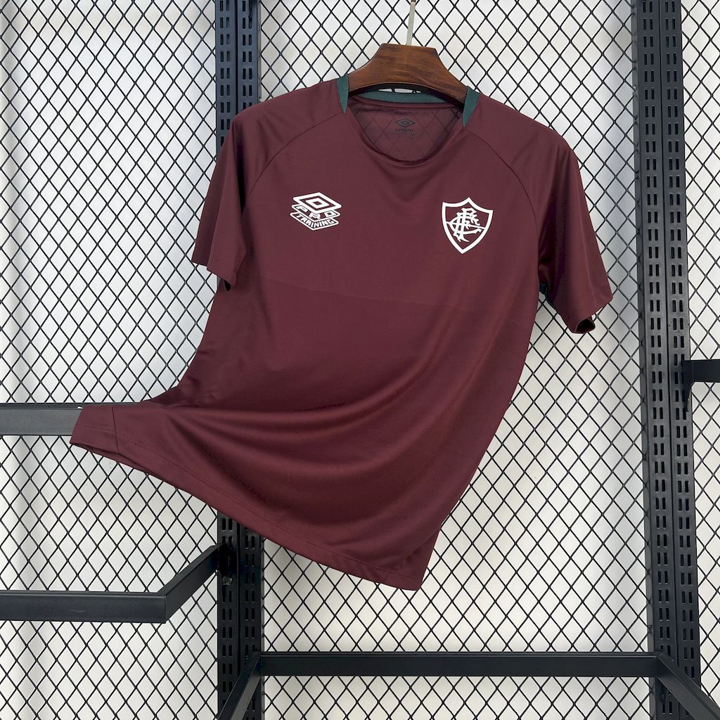 Fluminense 2025-26 Maroon pre-race training Jersey Fluminense 2025-26 Maroon pre-race training Jersey