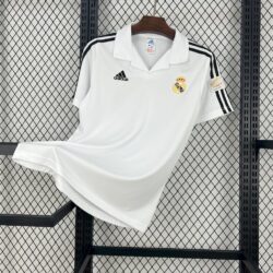 Real Madrid 2001-02 Home UCL Retro Jersey