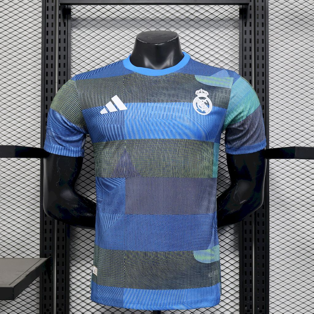Real Madrid 2025-26 Pre-match training suit Jersey Player Version