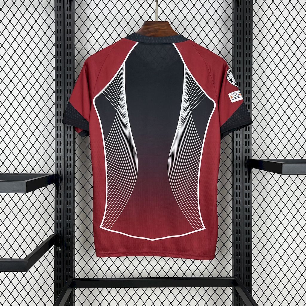 Barcelona 2025-26 Black and red special edition Jersey (With Champions League)