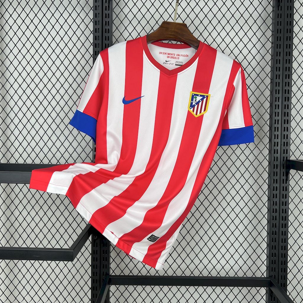 Atletico Madrid 2012-13 Home Retro Jersey
