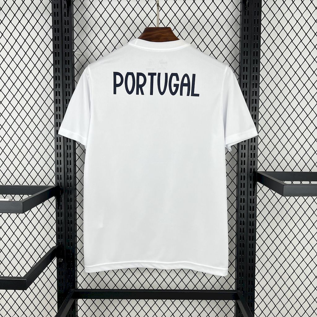 Portugal 2025-26 Casuals Tee White Jersey