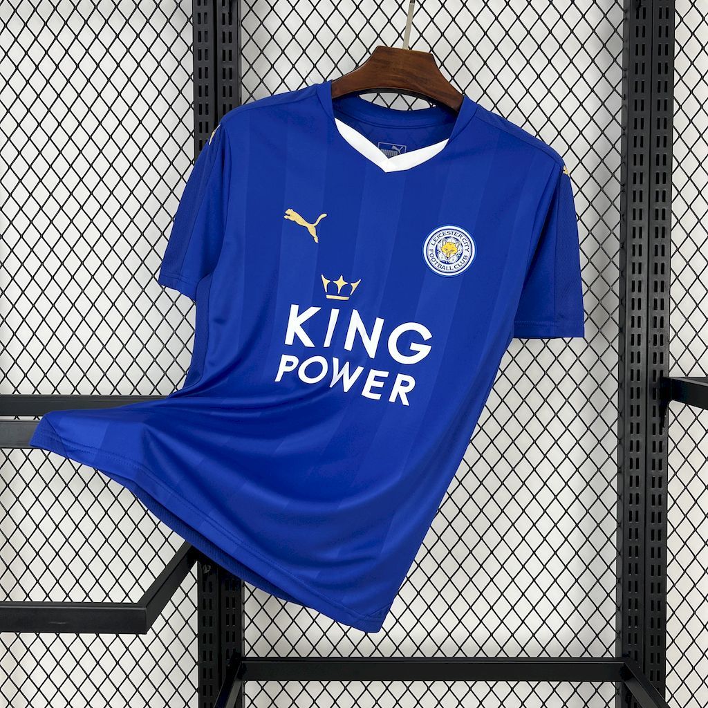 Leicester City 2015-16 Home Retro Jersey Leicester City 2015-16 Home Retro Jersey