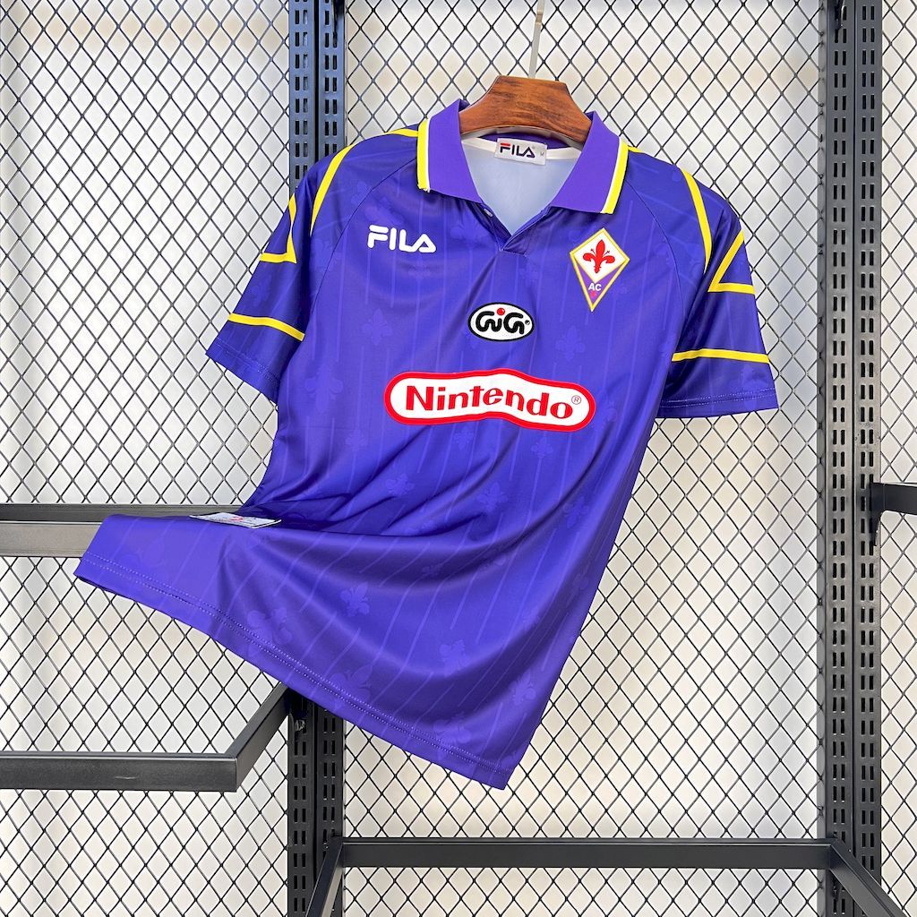 Fiorentina 1997-98 Home Retro Jersey