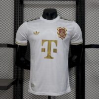 Bayern Munich 202425 125 Anniversary White Jersey Player Version