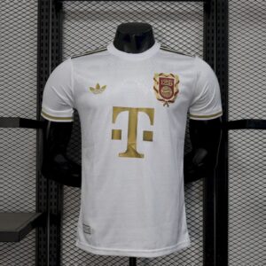 Bayern Munich 202425 125 Anniversary White Jersey Player Version