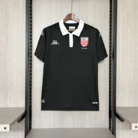 2025-26 AS Monaco 100th Anniversary Black Jersey